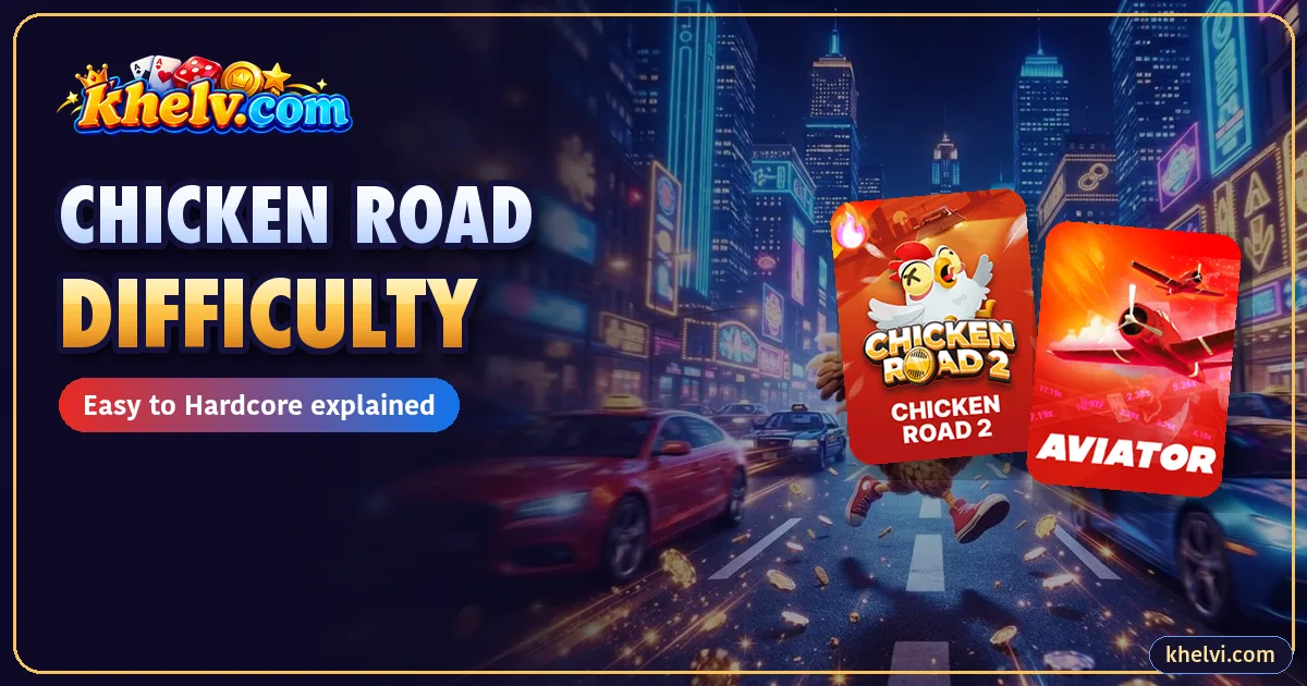 Khelv Chicken Road Difficulty Levels Explained