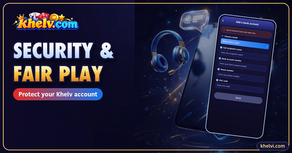 Khelv Security and Fair Play